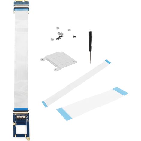 Câble d'extension Mini PCI‑E vers adaptateur BCM94360CD, fil pour carte réseau, accessoires informatiques (1/5)