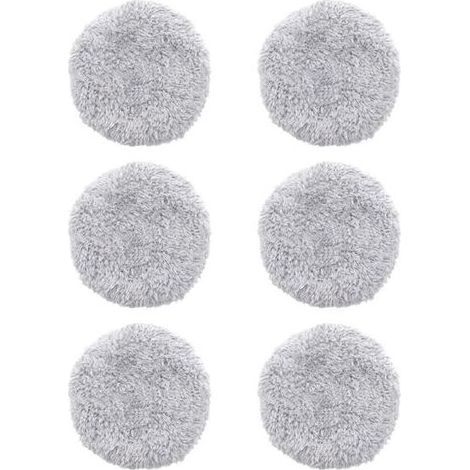 6 Lingettes en Microfibre Lavables et Réutilisables pour Robot Lave-Vitres - Haute Absorption, Anti-Rayures, Idéal pour Nettoyage Fenêtres et Surfaces Vitrées (1/4)