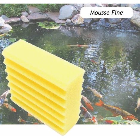 Mousse De Remplacement Jaune, Pour Filtres 12000 Et 25000 litres (1/5)
