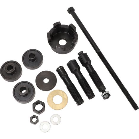 14 pièces kit d'outil d'extraction de roulement de roue efficace économiseur de main-d'œuvre multifonction pour roulements 0.75in 1in 25mm (1/5)