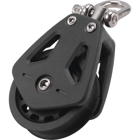 Paranco ad alto carico, testa universale, puleggia singola, grillo girevole, blocco cuscinetto per barche a vela, accessori per cime (1/5)