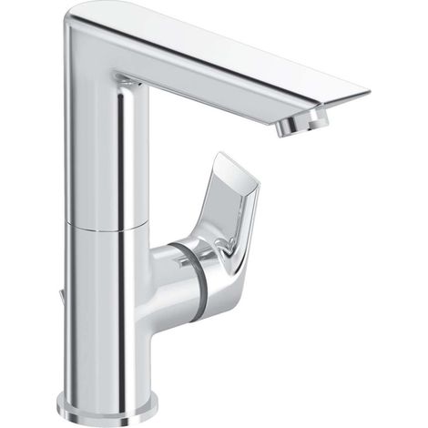 Ideal Standard Miscelatore lavabo Tesi, 5 l/min., con scarico, con bocca alta orientabile, Bocca 147mm, Cromo, A6754AA (1/2)