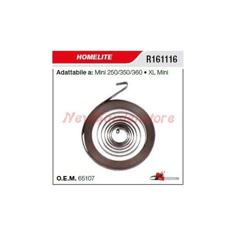 Molla avviamento HOMELITE motosega mini 250 350 390 XL mini R161116