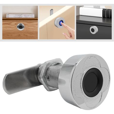 Silber Fingerabdruckschloss, Schubladen und Schränke Smart Fingerprint Lock