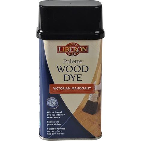 Liberon Interior Floor and Woodwork Palette Wood Dye - Victorian Mahogany 250ml