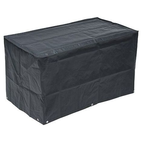Nature Housse de barbecue à gaz 125 x 180 x 80 cm Polyéthylène inaltérable 100g/m² Œillets et cordon de fixation pour maintien (1/5)