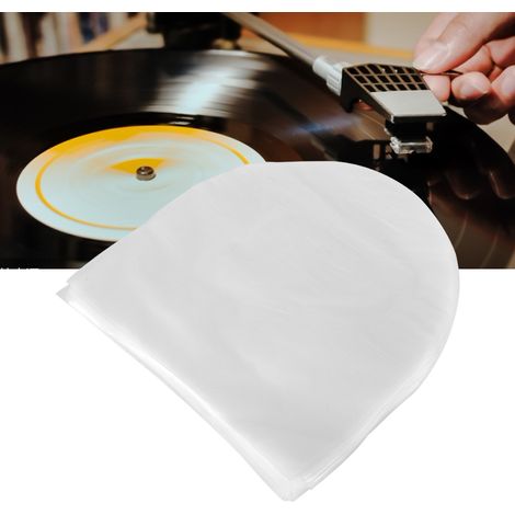 100 Housses Anti-Poussière pour Disques Vinyle 10 Pouces, Protection Anti-Statique pour Platines CD et Vinyles (1/4)