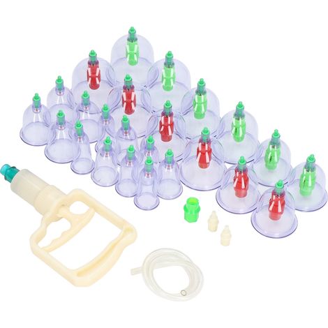 Set de Ventouses Professionnel Épais Haute Étanchéité Vide Facile Démontage Appareil de Massage Thérapeutique (1/5)