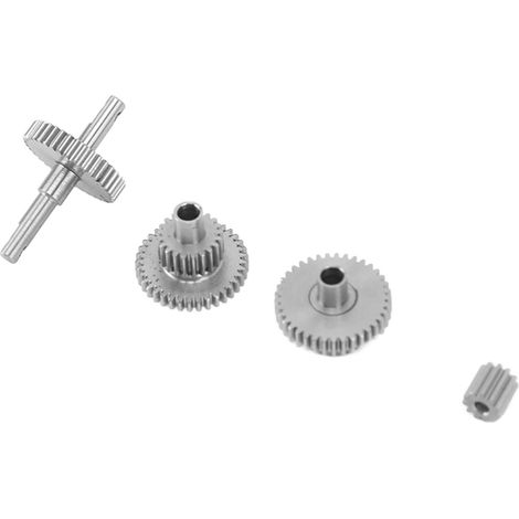 Kit de boîte de vitesses pour crawler RC en acier inoxydable, installation facile, boîte de vitesses RC légère et précise pour Traxxas TRX4M 1/18 Crawler 9.7:1