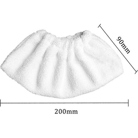 8x Wischmopp-Tücher für Kärcher Easyfix SC2 SC3 SC4 SC5 Dampfreiniger, Mikrofaser-Bodentücher, Dampfbürste (1/5)