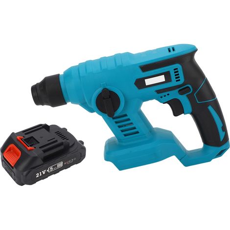 Perceuse-visseuse à percussion sans fil avec batterie lithium-ion, pour béton, bois et métal, prise américaine 100 à 240 V (1/5)
