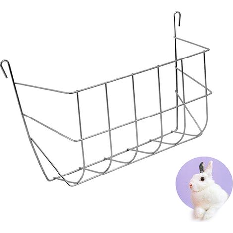 Forrajera para conejos - Forrajera para dispensar heno a los conejos (15 cm)