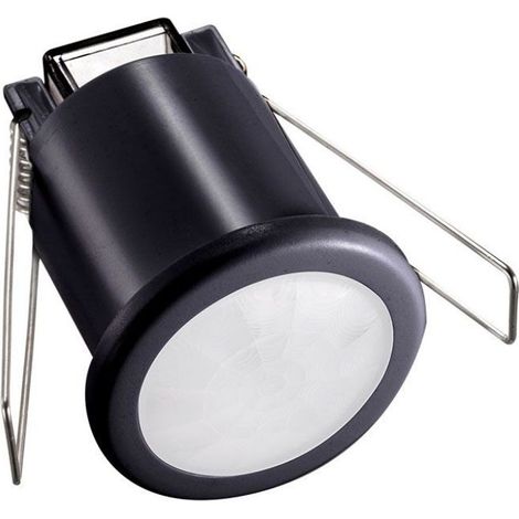 V-Tac – Détecteur de mouvement infrarouge encastrable noir – IP20 – Pour installation en intérieur – Portée ajustable – Technologie LED (1/9)