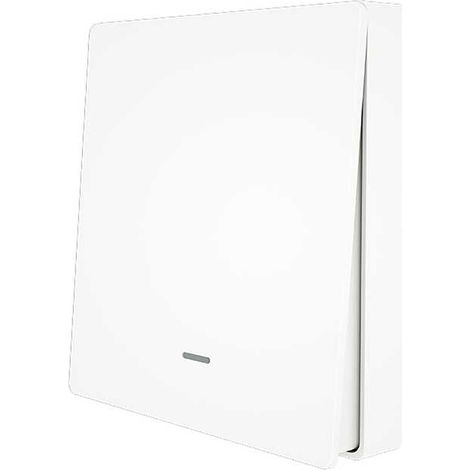 Telecomando Interruttore 1 Tasto, RF 433MHz, TUYA, Smart Life, 3V Con Pile CR2032 (non incluse), 86x86x16mm, IP20, SH4491