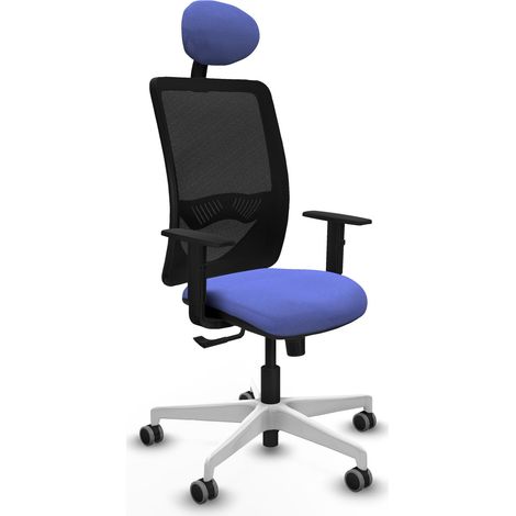 Sedia ergonomica piqueras y crespo Zulema nero schiuma alta densità (1/2)