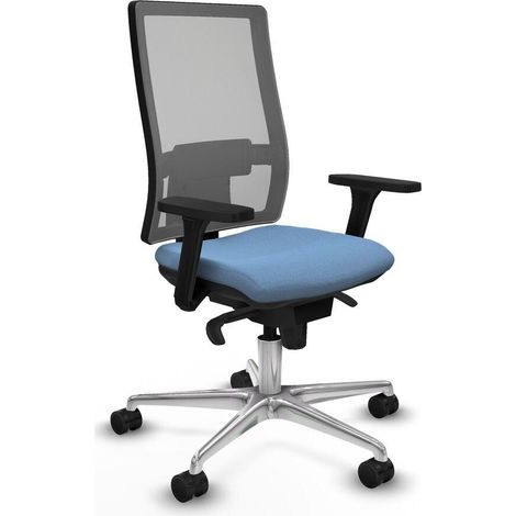 Piqueras y Crespo Horna Chaise Bureau Bleu Ciel Réglable (1/3)