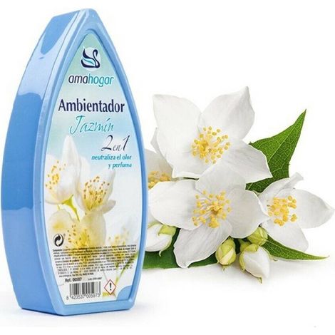TrAdE Shop Traesio - Set 12 Deodoranti Gel Profumo Ambiente Assorbi Odori Fragranza Gelsomino - (1/2)