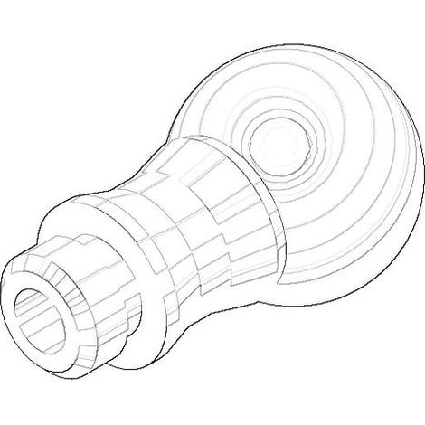 DO Griff ERSATZTEILE 092036004 15 x 15 x 28 mm Chrom