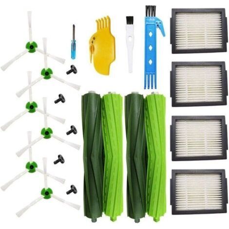 Pièces de Rechange pour iRobot Roomba i7 i7+/i7 Plus E5 E6 E7 Series Brosses Roomba Série I & E Kits de Remplacement (1/4)
