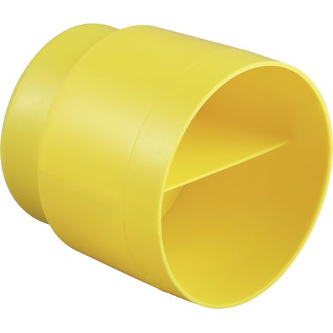 Bouchon 8010.23 en plastique DN80 jaune RAL 1004