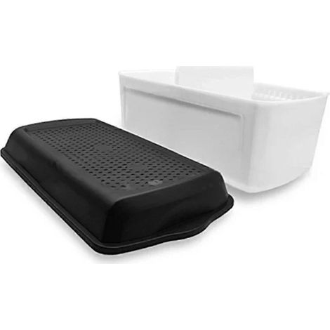 Boîte à pain pour le plan de travail, la cuisine et le rangement à domicile, offrant une organisation pratique et préservant la fraîcheur.-AquaForge (1/5)