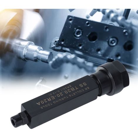 Support de porte-outil auxiliaire ER20, pince de perçage carrée, porte-outil pour tour CNC (1/5)