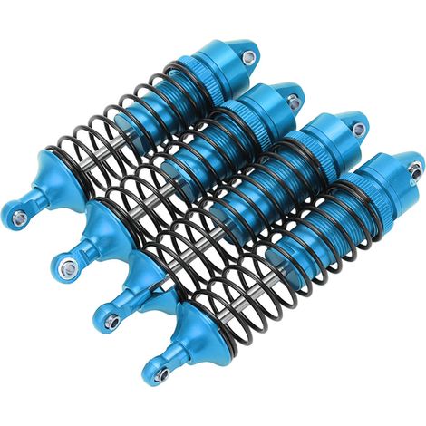 Kit Suspension RC 4 Amortisseurs Bleus Avant Arrière pour 1/10 LOSi Lasernut U4 Tenacity - Pièces Tout-Terrain Modélisme (1/5)
