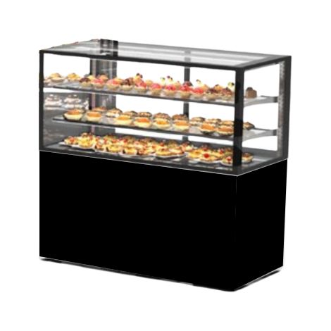 Vitrine Réfrigérée avec Base 120 Série Integra Neutral - Accès Frontal et Arrière - Portes Battantes - Sayl (1/2)