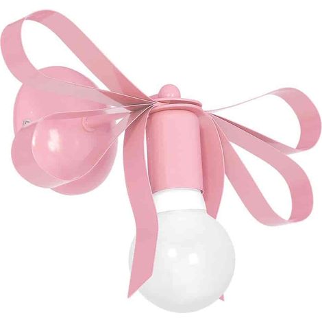 Wandleuchte Emma 1 E27 Rosa Milagro MLP1038