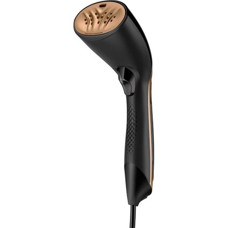 Handdampfglätter - 1300 W, 24 g/min, kompaktes und ergonomisches Design, Heizplatte, Schwarz (GC362)