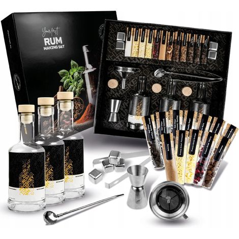 Kit para elaborar ron Dibys, 20 piezas, 12 especias (1/5)