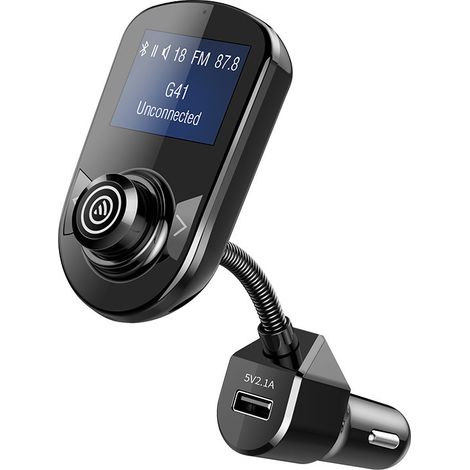 G41 Neuer Auto-MP3-Player, großes Display, Bluetooth-Freisprecheinrichtung, Kartensteckplatz, FM-Auto-Bluetooth-MP3-Player – Schwarz (1/3)