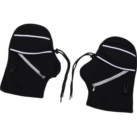 Chauffants pour Barre Chauffante, Rechargeables par USB, Coupe-Vent, pour Moto, Scooter et s'accrochent avec Un Design Réfléchissant (1/4)