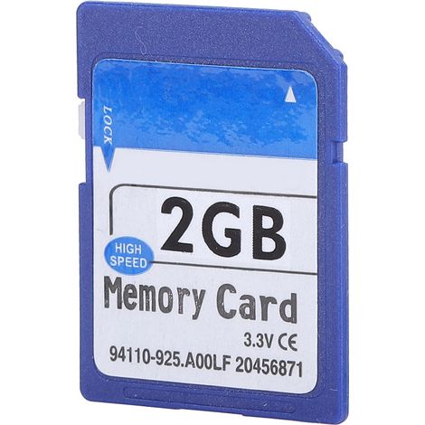 Hochgeschwindigkeits-2G-Speicherkarte zum Speichern von Fotos und Musikdateien, kompatibel mit digitalen Spiegelreflexkameras Elite Pro MP3 MP4 und Spielekonsolen. (1/5)