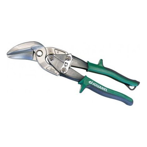 Jouanel – Cisaille à tôle manuelle 250 mm – Lames micro-dentées pour acier inoxydable – Coupe précise et ergonomique – Outil professionnel