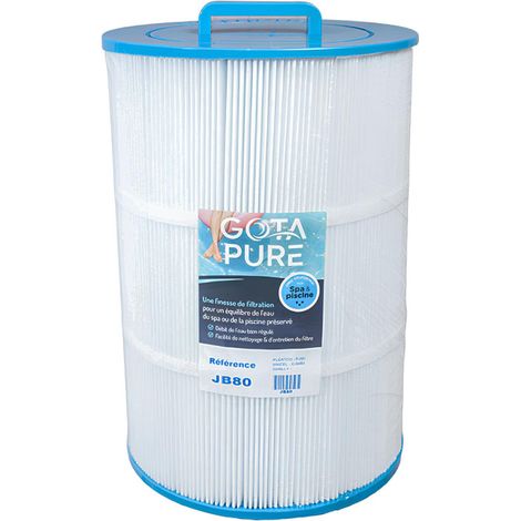 Filtre piscine cartouche 370mm – Diamètre 254mm – Compatible Waterair Sherlock 100 WAT370 – Polyester haute résistance (1/5)