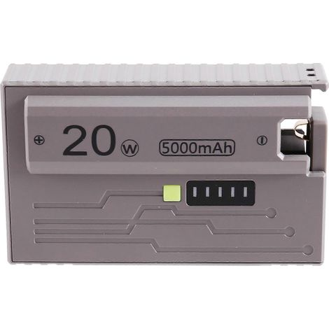 Mini-Powerbank 21700, 20 W Schnellladefunktion, DIY-Gehäuse für externe Akkus, Dual-Mode-Netzteil für Elektronikbegeisterte (1/5)