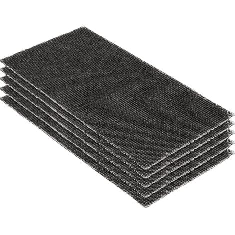 Trend 1/3 Foglio abrasivo Mesh (93 mm x 190 mm) 120 grana, AB/THD/120M, Confezione da 5 (1/5)