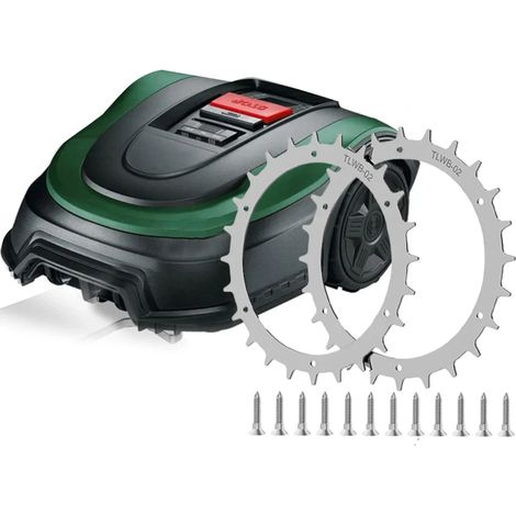 Roue de traction pour tondeuse robot Bosch Indego XS 300 400 350 M700, 170 mm, avec crampons antidérapants. (1/5)