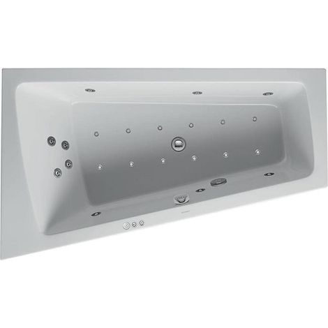 Duravit Paiova Whirlpool, Einbauversion, 1 Rückenschräge links, (1/5)