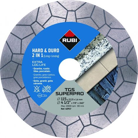 Rubi Disco diamante TGS Superpro 115 MM