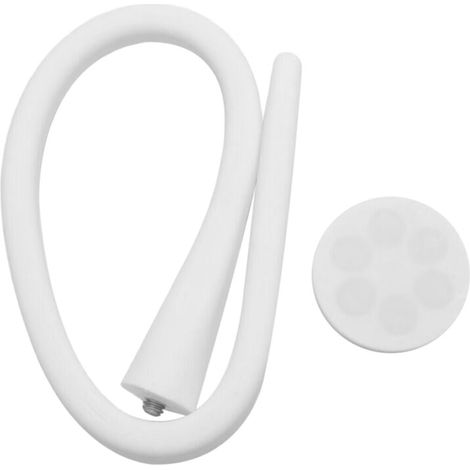 Support Porte Machine À Laver Chargement Frontal Stabilisateur Ouverture Facile Blanc (1/4)