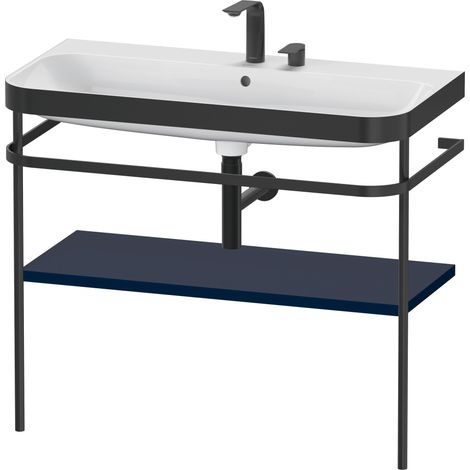 Duravit Happy D.2 Plus c-bonded Set mit Metallkonsole, 975x490mm,