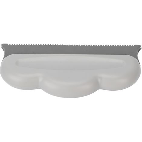 Brosse de Nettoyage en Silicome Doux avec Manche Ergonomique pour Lavage - Gris (1/5)