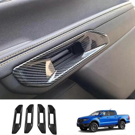 Pour Ford Ranger Panneau de garniture de commande de vitre de porte 2024 Cadre d'interrupteur de lève-vitre Accessoires automobiles RHD( ) (1/5)