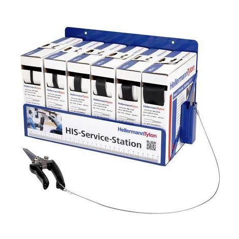 Guaine termorestringenti HellermannTyton 365 30105 nero 3 a 10 metri