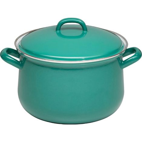 Riess Fleischtopf mit Deckel Ø20 cm dark Classic nature green Induktion