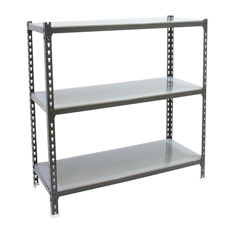 SimonRack Étagère Rangement, 900x1000x400 mm, 3 Niveaux, 180 kg Capacité de Charge et Point de Flexion, Métal , Étagère Garage, Anthracite/Galvanisé - Simonclick (1/5)