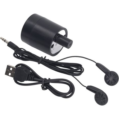Détecteur de Fuites d'Eau Portable - Amplificateur Acoustique Haute Sensibilité pour Murs et Tuyaux