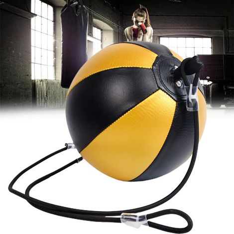 Sac de vitesse boxe suspendu poire durable robuste entraînement vitesse enfants adultes (1/5)